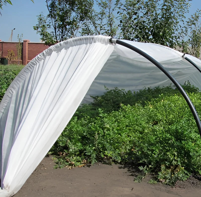 Gewächshaus 10 Meter (0,8 m x 1,2 m x 10 m)