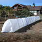 Gewächshaus 10 Meter (0,8 m x 1,2 m x 10 m)